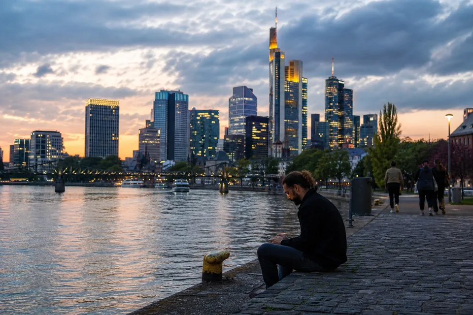Skyline associated with fortunes in Germany